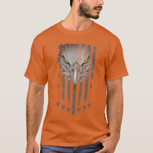 Patriotic Eagle Fighter Jets Fourth of July Americ T-Shirt