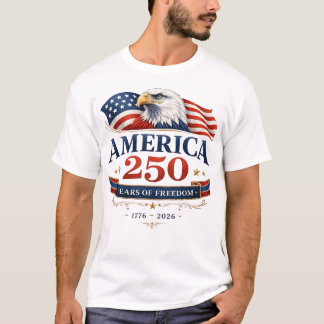 Patriotic Eagle Freedom Celebration T-Shirt