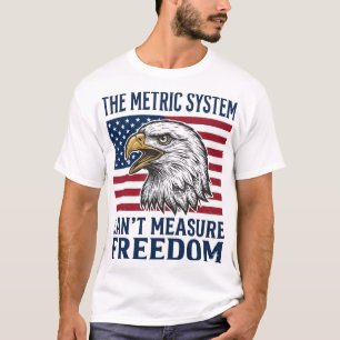 Patriotic Eagle Freedom Quote Vintage Vector Shirt