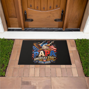 Patriotic Eagle Jets America 250th Doormat
