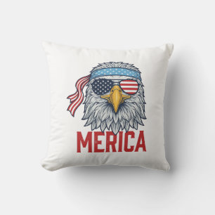 Patriotic Eagle Merica Vintage Engraving Shirt Des Cushion