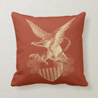 Patriotic Eagle Pillow