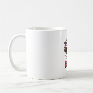 Patriotic Eagle Six Seven Bruh Vector Design_1 Coffee Mug