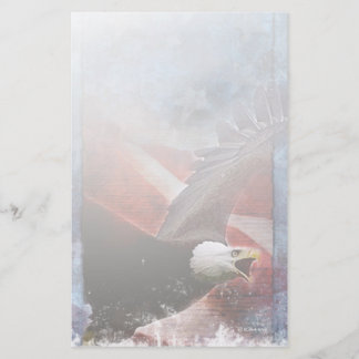 Patriotic Eagle-Stationary Stationery