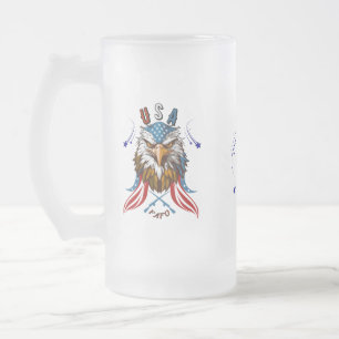 Patriotic Eagle USA FAFO Patriotic Mug