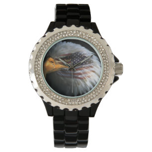 Patriotic eagle watch
