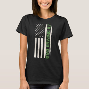 Patriotic Electric Vehicle Car Electrical Ev Drive T-Shirt