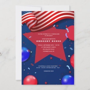 Patriotic Elements  Invitation