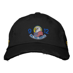 Patriotic Embroidery Embroidered Hat