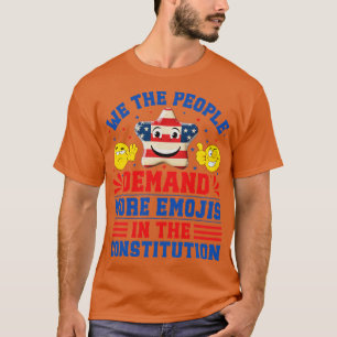 Patriotic Emoji For The 4th Of July Celebration 1 T-Shirt