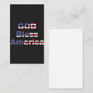 Patriotic Enclosure Keepsake Cards