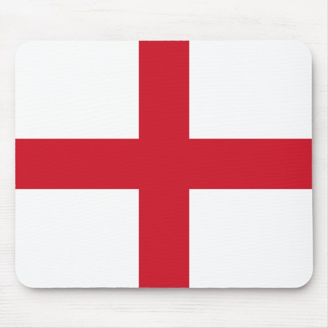 Patriotic England Flag Mouse Mat (Front)
