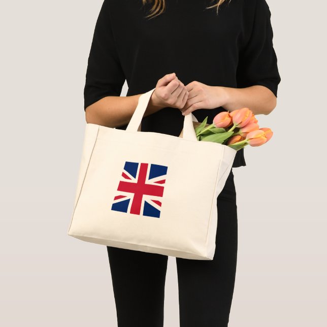 Patriotic English Flag Mini Tote Bag (Front (Product))