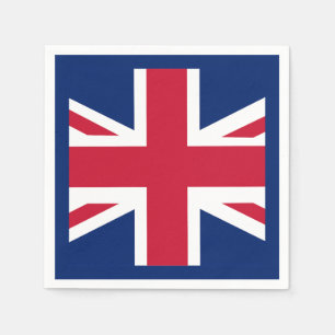 Patriotic English Flag Napkin