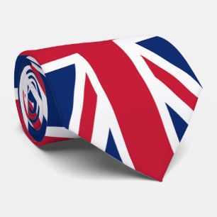 Patriotic English Flag Tie