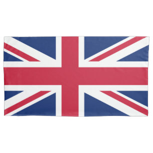 Patriotic English Flag Union Jack British Pillowcase