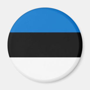 Patriotic Estonia Flag Magnet