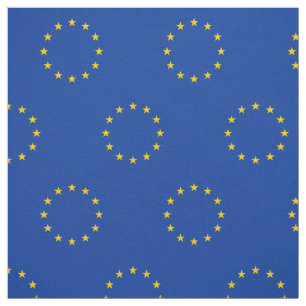 Patriotic European Union Flag Fabric