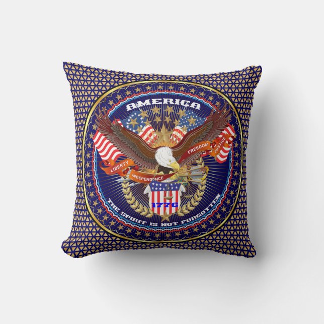 Patriotic EXTRA Cushion (Front)
