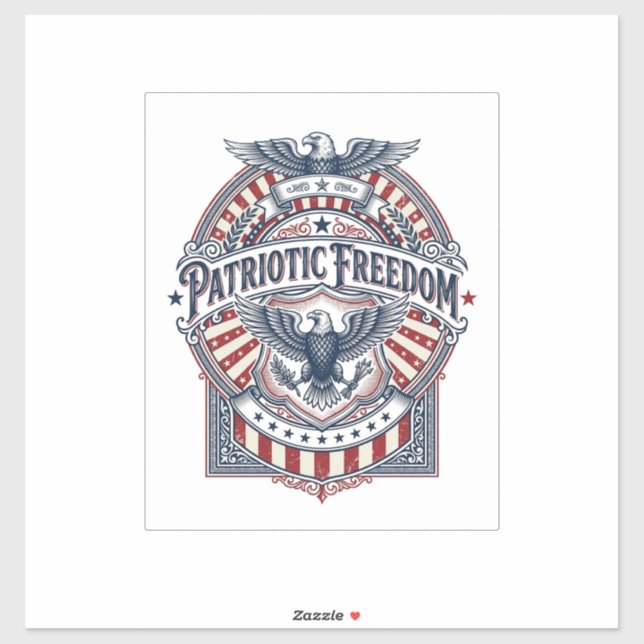 Patriotic Faith Over Fear USA Vector Graphic Tee (Sheet)
