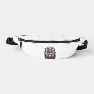Patriotic Fall Harvest Vector Graphic Tee Bum Bags