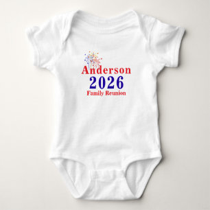Patriotic Family Reunion Baby Bodysuit