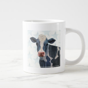 Patriotic Farm - Cow Large Coffee Mug