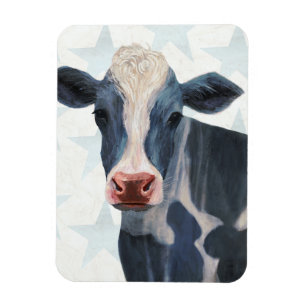 Patriotic Farm - Cow Magnet