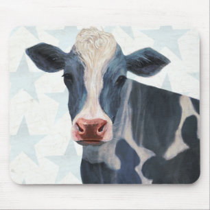 Patriotic Farm - Cow Mouse Mat