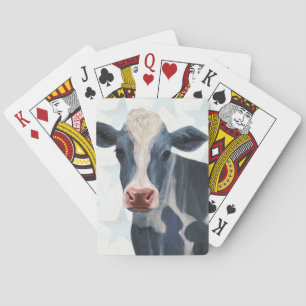 Patriotic Farm - Cow Playing Cards