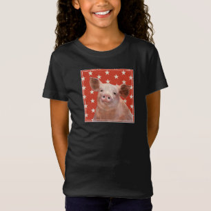 Patriotic Farm - Pig T-Shirt