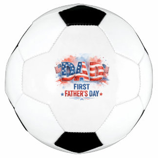 Patriotic Father's Day Football