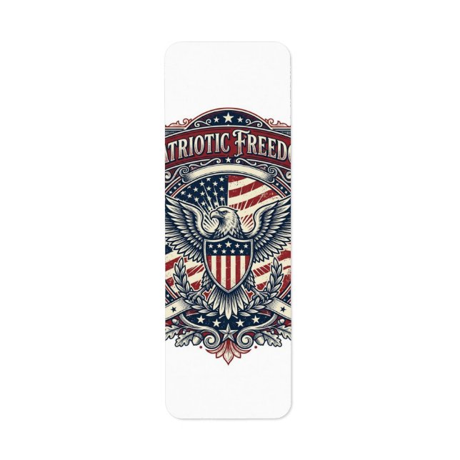 Patriotic Fathers Day Vector Graphic Tee (Front)