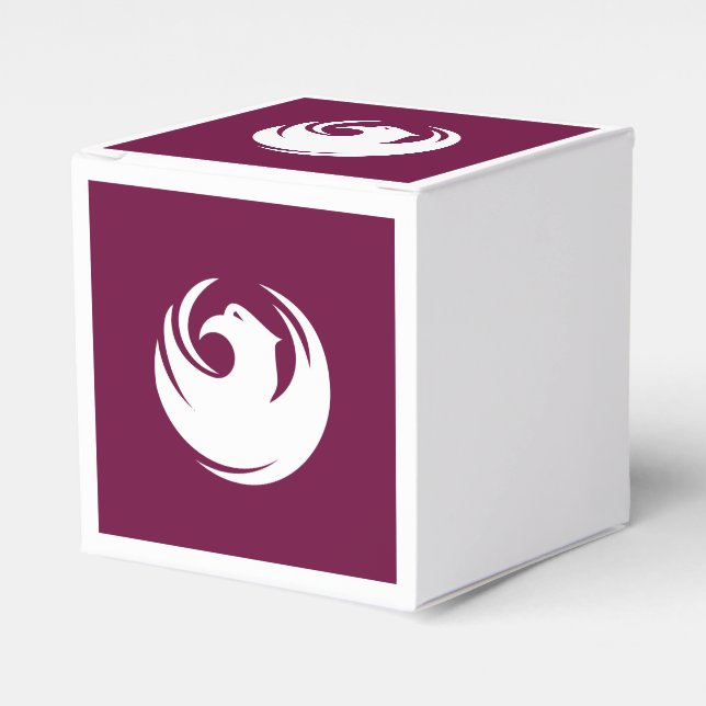Patriotic favour box with Flag of Phoenix City (Front Side)