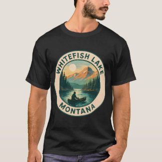 Patriotic Fishing Pole American Flag Fishing Gift T-Shirt