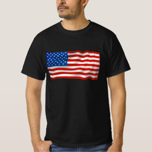 Patriotic FJB American Flag Letters Funny T-Shirt