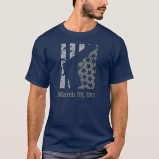Patriotic Flag 1911 Grey Design T-Shirt