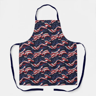 Patriotic Flag Apron