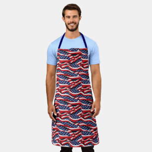 Patriotic Flag Apron