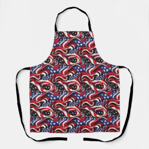 Patriotic Flag Apron