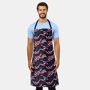 Patriotic Flag Apron