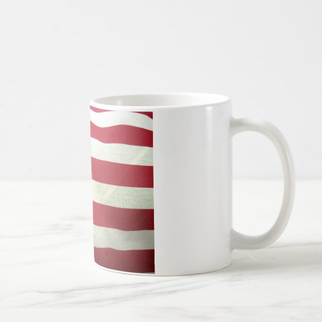 Patriotic Flag Coffee Mug (Right)