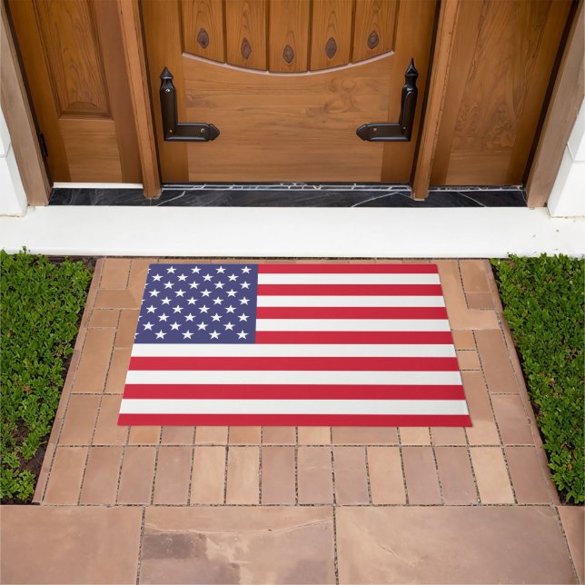 Patriotic Flag Doormat (Outdoor)