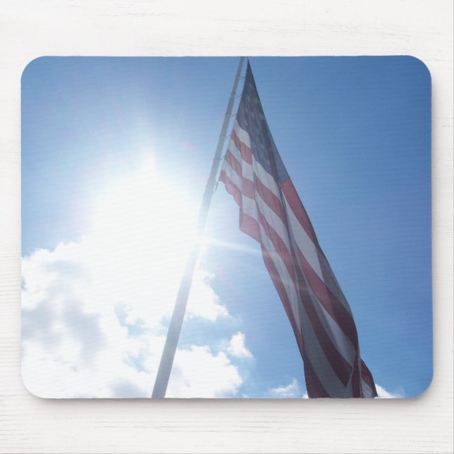Patriotic Flag Mousepad (Front)