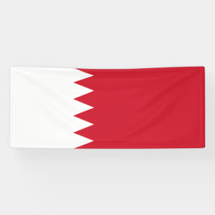 Patriotic Flag of Bahrain Banner