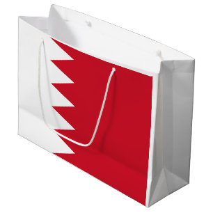 Patriotic Flag of Bahrain Large Gift Bag
