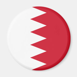 Patriotic Flag of Bahrain Magnet