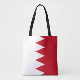 Patriotic Flag of Bahrain Tote Bag