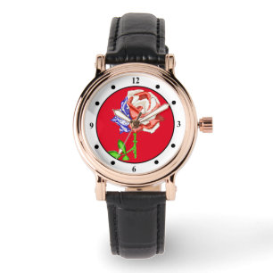 Patriotic Flag Rose Watch
