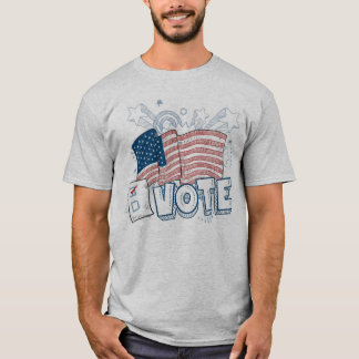 Patriotic Flag Vote Men's T-Shirt